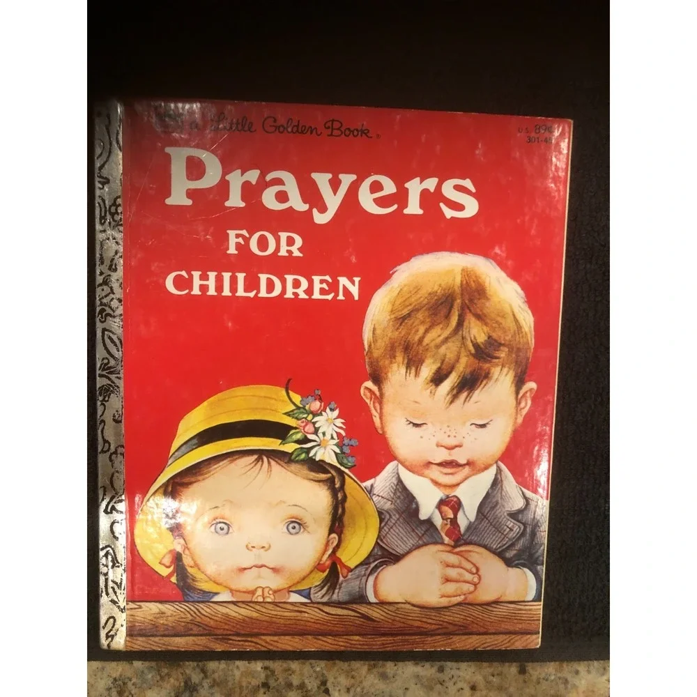 Vtg Prayers for Children - A Little Golden Book Hardcover 1974 Good Condition